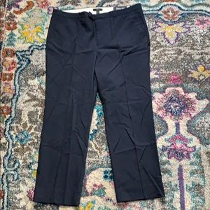 J. Crew Tollegno 1900 Navy Trouser - Size 12